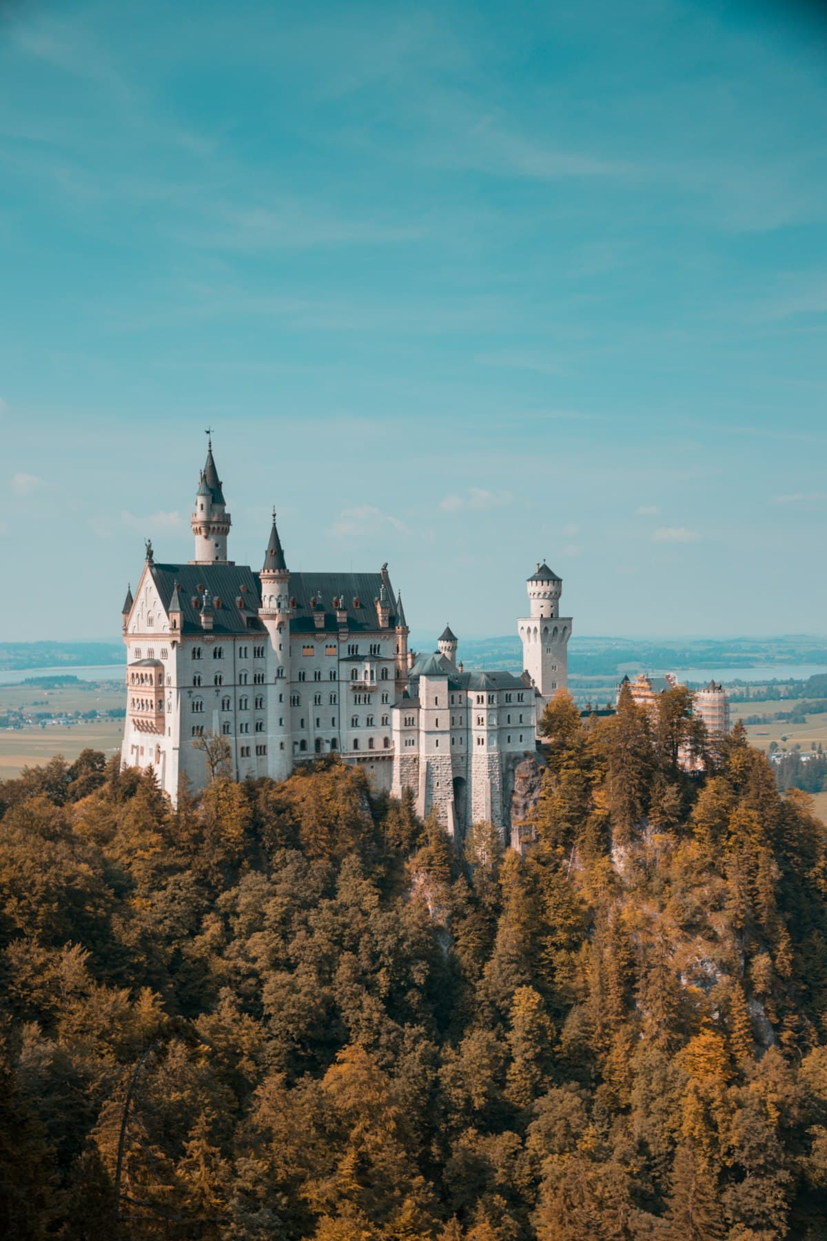 Bavarian castle landscape